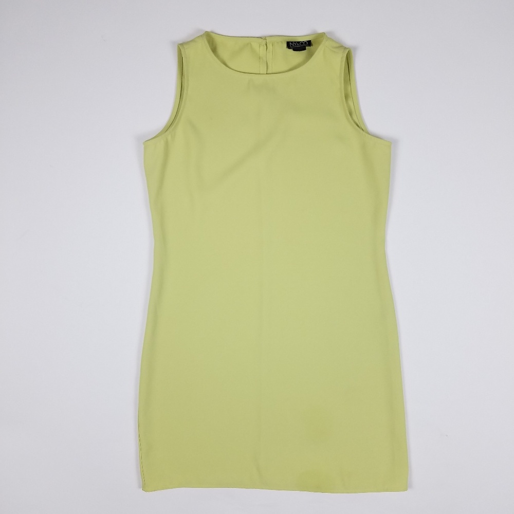 NY & CO. Women's Lime Sleeveless Lime Green Dress
